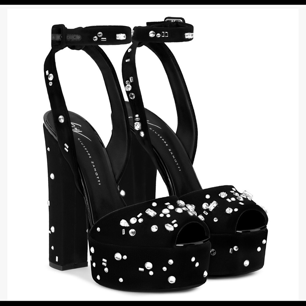 Preowned Giuseppe Zanotti  Dazzling Betty Sandals - Picture 5 of 8